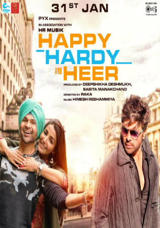 Happy Hardy and Heer 2020 Pre DVDRip 300Mb Hindi 480p