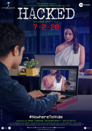 Hacked 2020 Pre DVDRip 300MB Full Hindi Movie Download 480p Watch Online Free bolly4u