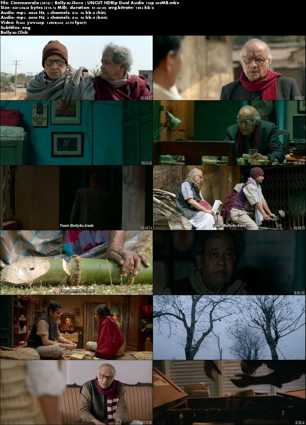 Cinemawala 2016 HDRip 800MB UNCUT Hindi Dual Audio 720p Download