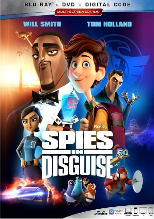 Spies in Disguise 2019 BRRip 800MB English 720p ESub