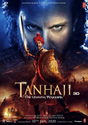 Tanhaji 2020 WEB-DL 400Mb Full Hindi Movie Download 480p Watch Online Free bolly4u