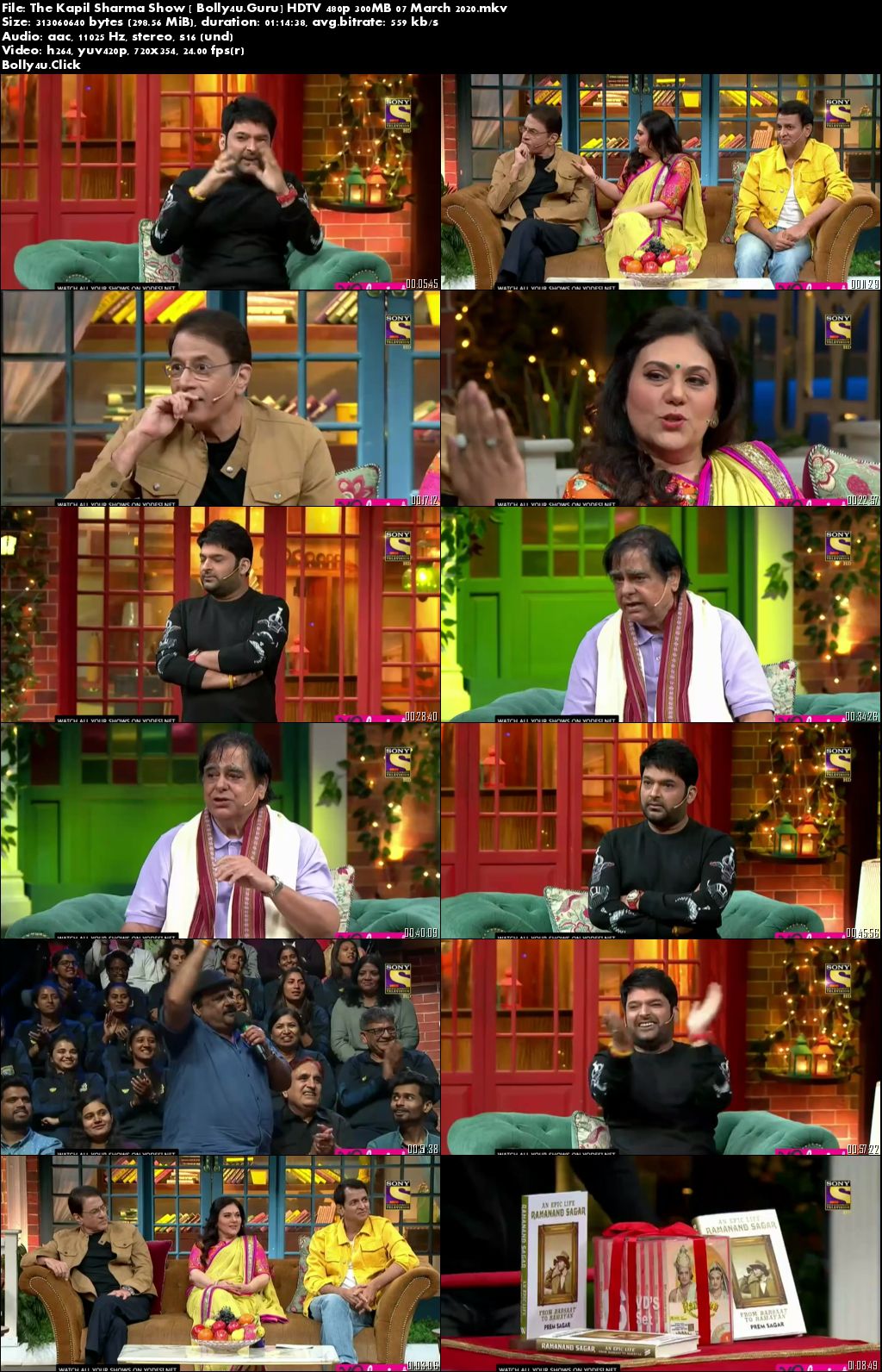 The Kapil Sharma Show HDTV 480p 300MB 07 March 2020 download