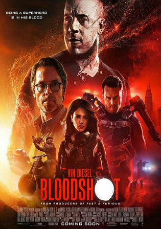 Bloodshot 2020 WEB-DL 400MB Hindi Dual Audio 480p