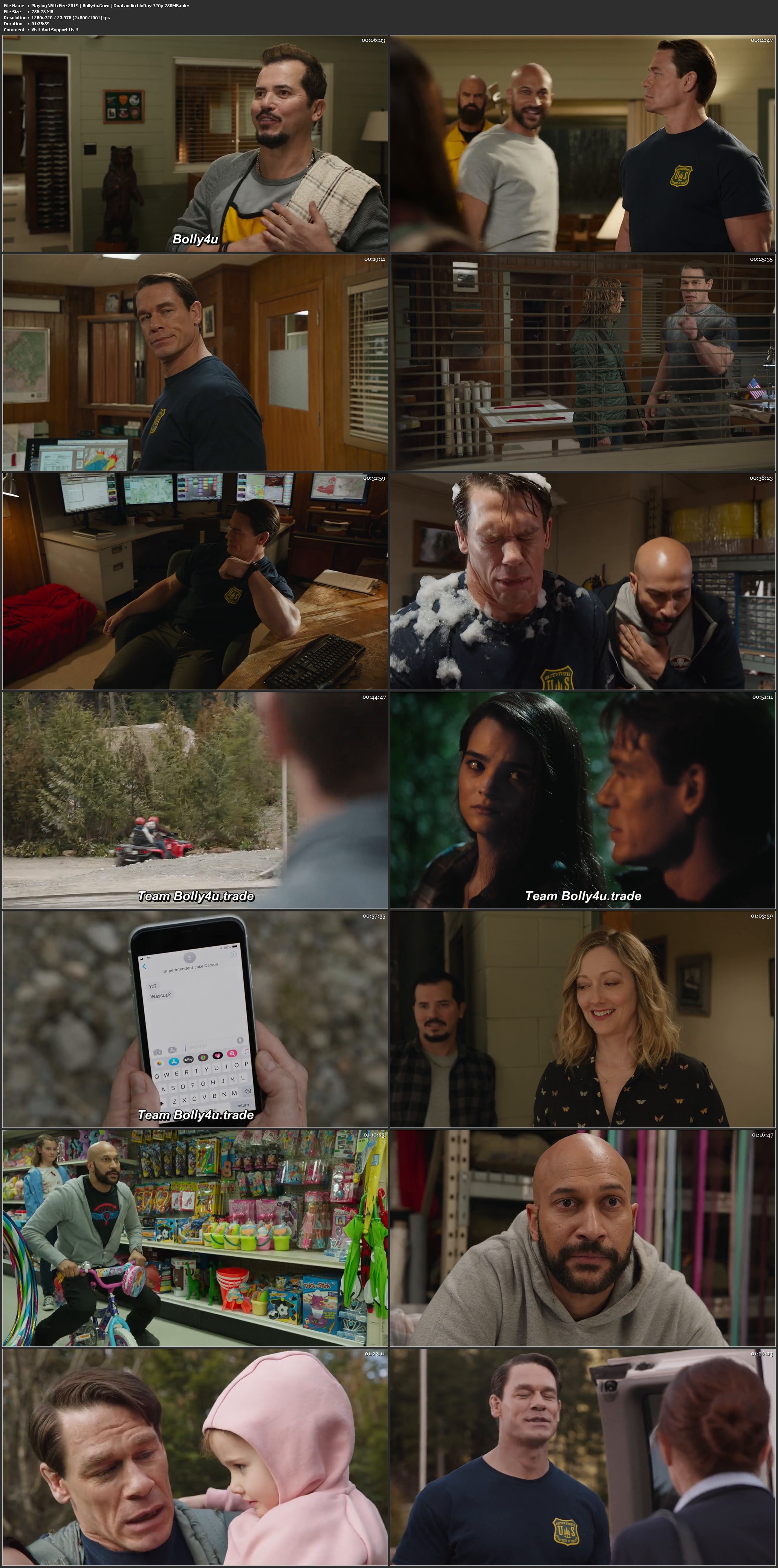 Playing With Fire 2019 BluRay 300MB Hindi Dual Audio 480p Download