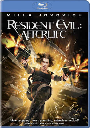 Resident Evil Afterlife 2010 BluRay 300Mb Hindi Dual Audio ORG 480p