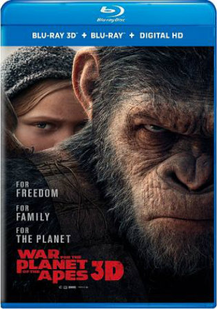 War For The Planet Of The Apes 2017 BRRip 450MB Hindi Dual Audio ORG 480p