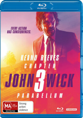 John Wick 3 2019 BRRip 400MB Hindi Dual Audio ORG 480p ESub Wach Online Full Movie Download bolly4u
