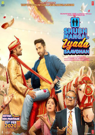 Shubh Mangal Zyada Saavdhan 2020 WEBRip 400MB Hindi 480p ESub Watch Online Full Movie Download bolly4u