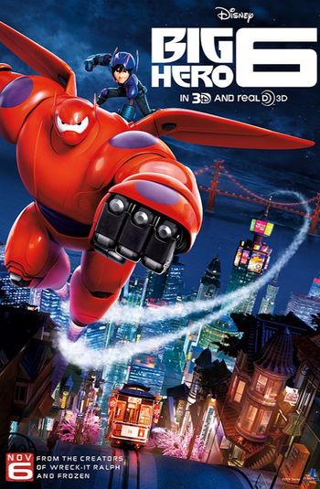 Big Hero 6 (2014) Hindi BluRay 720p & 480p Dual Audio [ हिंदी + English] | Full Movie