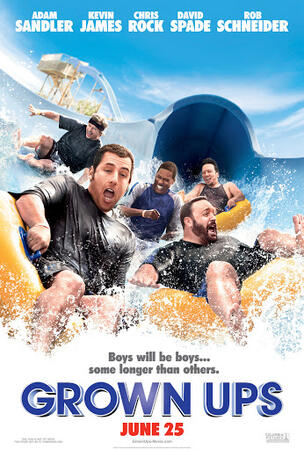 Grown Ups 2010 Hindi BluRay 720p & 480p Dual Audio [ हिंदी + English] | Full Movie