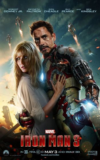 Iron Man 3 (2013) Hindi BluRay 720p & 480p Dual Audio