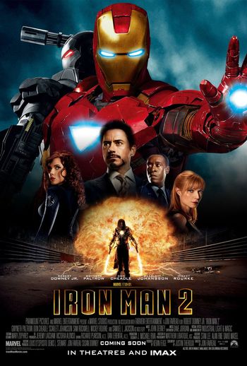 Iron Man 2 (2010) Hindi BluRay 720p & 480p Dual Audio