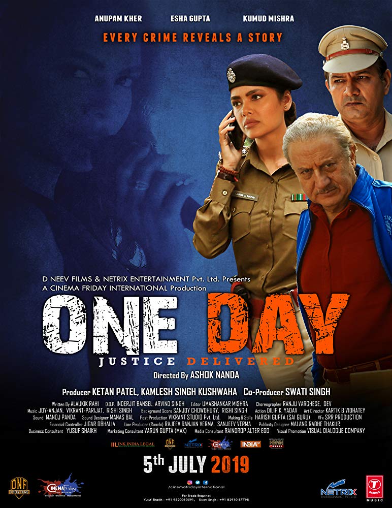 One Day Justice Delivered 2019 Hindi Movie WEB-DL 480p 720p | Full Movie