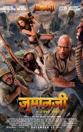 Jumanji: The Next Level (2019) Hindi BluRay 1080p 720p 480p Dual Audio [हिंदी DD5.1 + English] | Full Movie