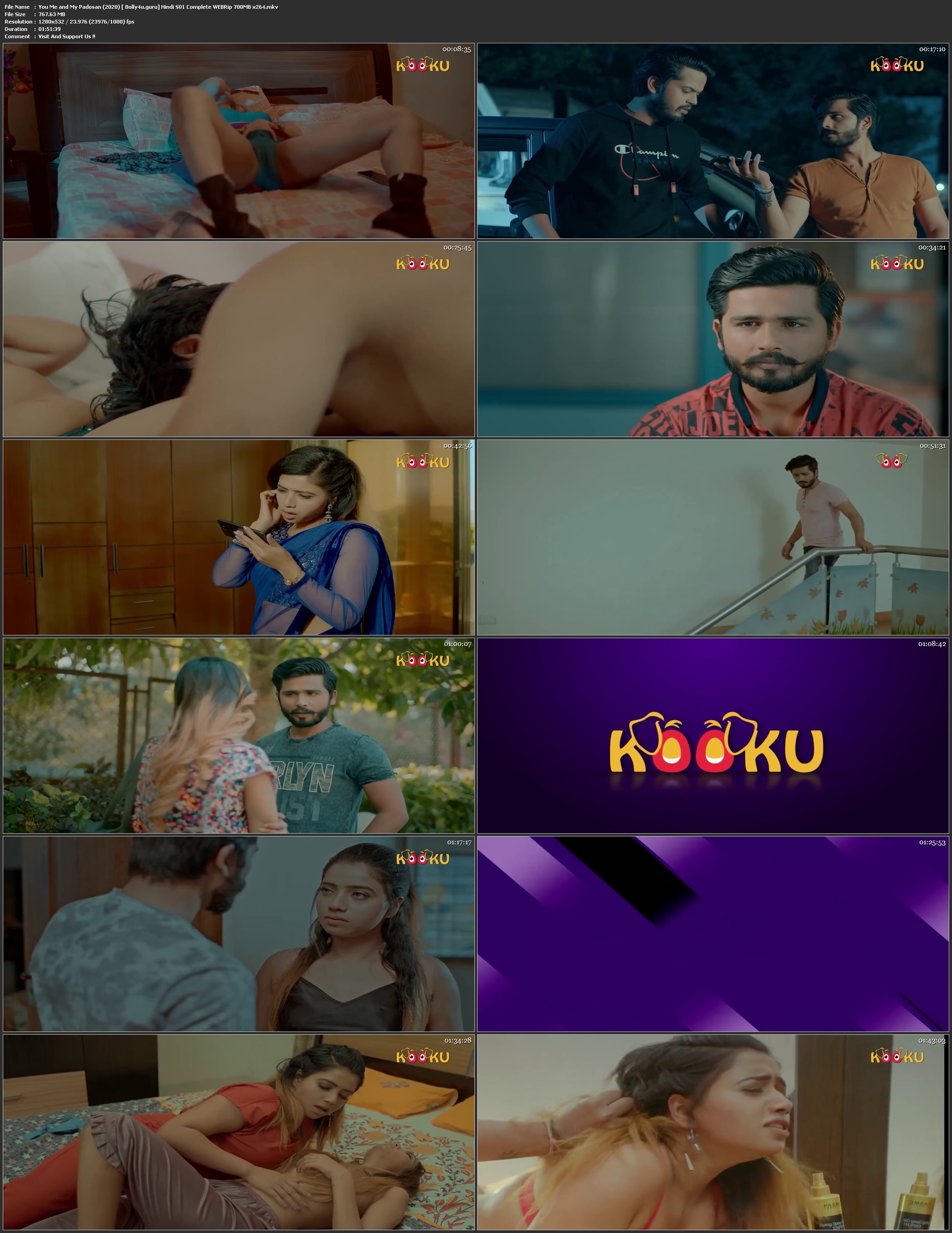 18+ You Me and My Padosan 2020 WEBRip 750Mb Hindi S01 Download 720p