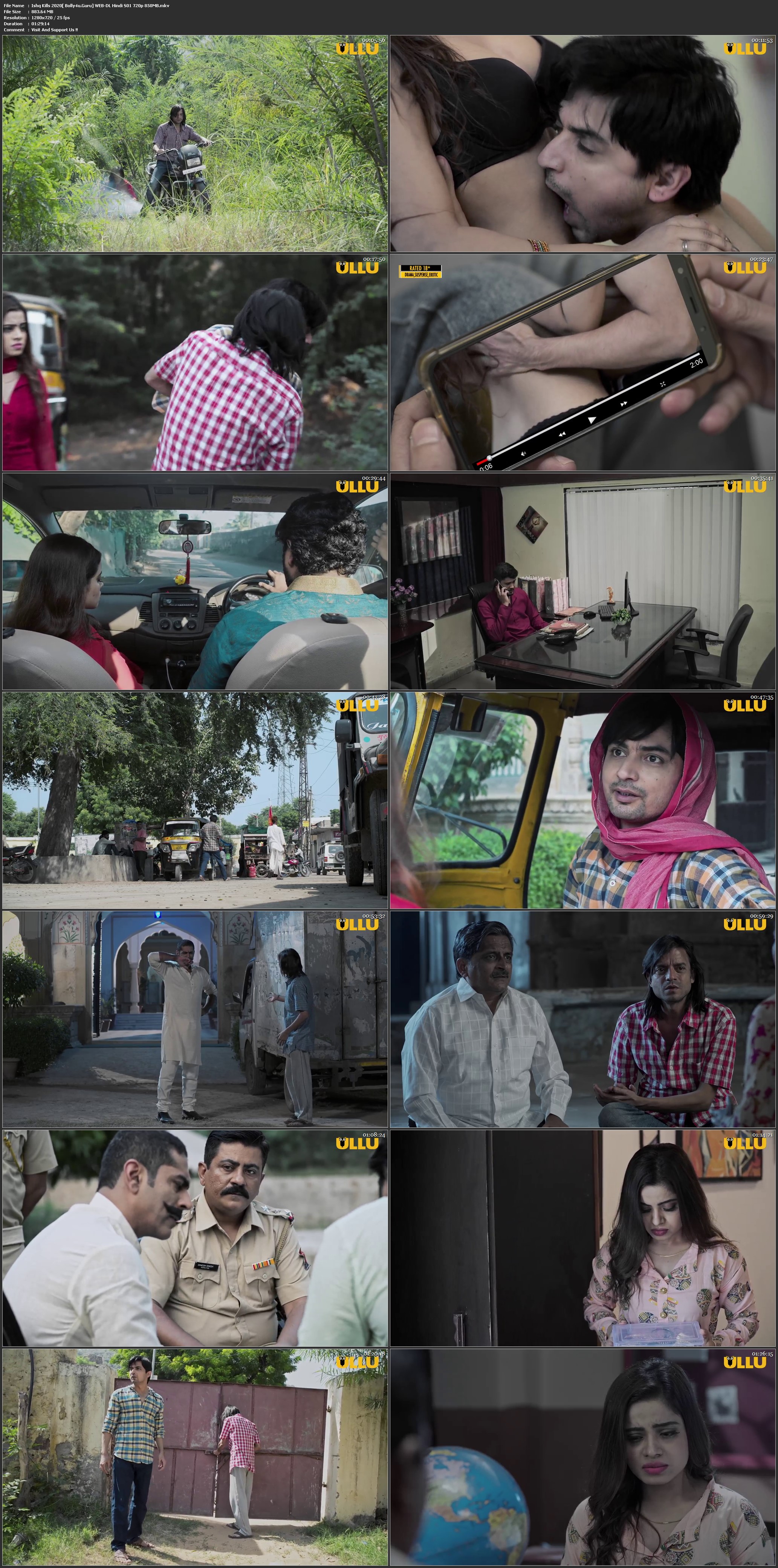 18+ Ishq Kills 2020 WEB-DL 850Mb Hindi Complete S01 Download 720p
