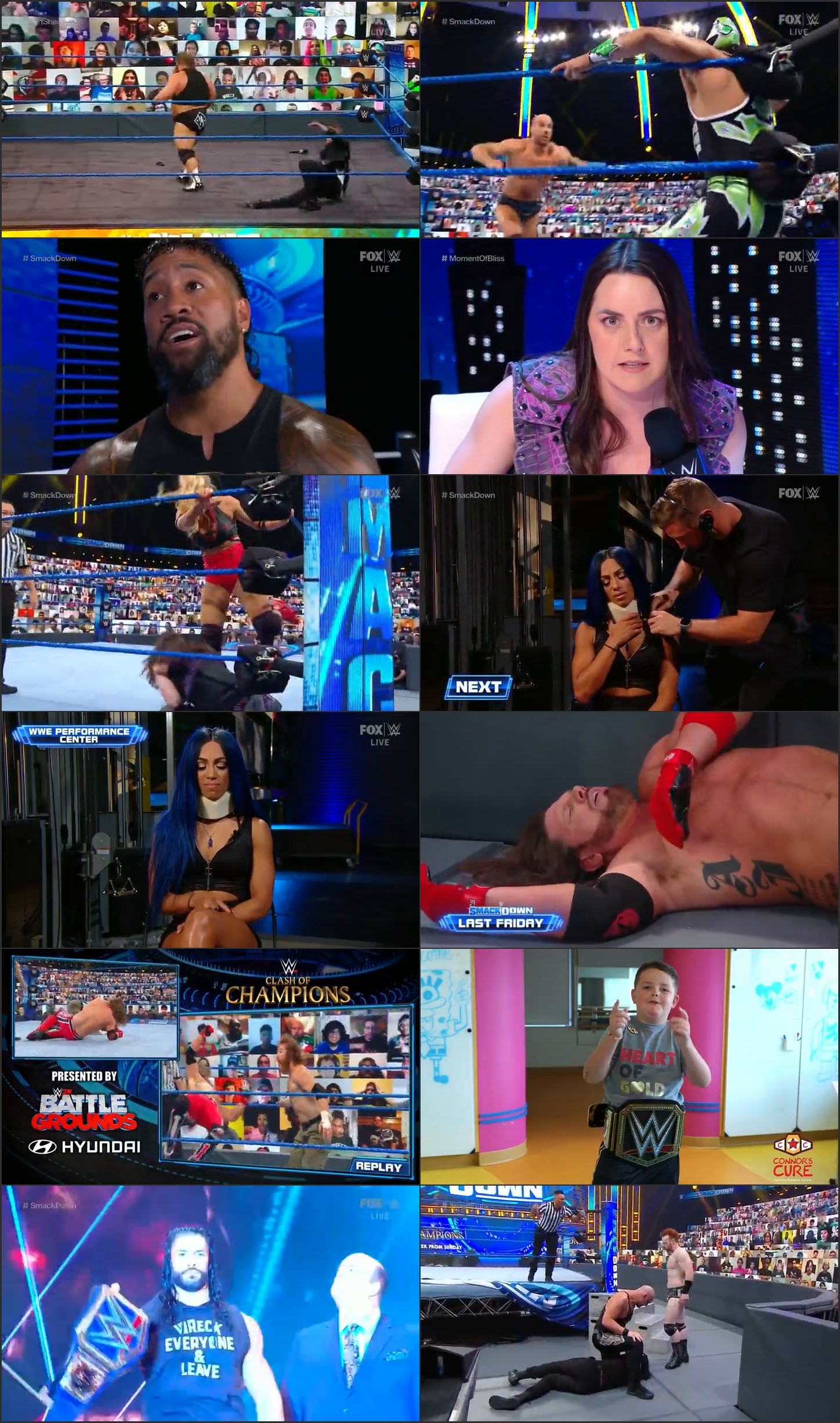 WWE Friday Night Smackdown HDTV 480p 300MB 18 September 2020 Download
