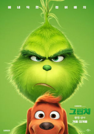 The Grinch 2018 BRRip 650Mb Hindi Dual Audio ORG 720p