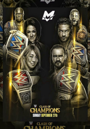 WWE Clash Of Champions 2020 WEBRip 700Mb PPV 480p Watch Online Free download bolly4u