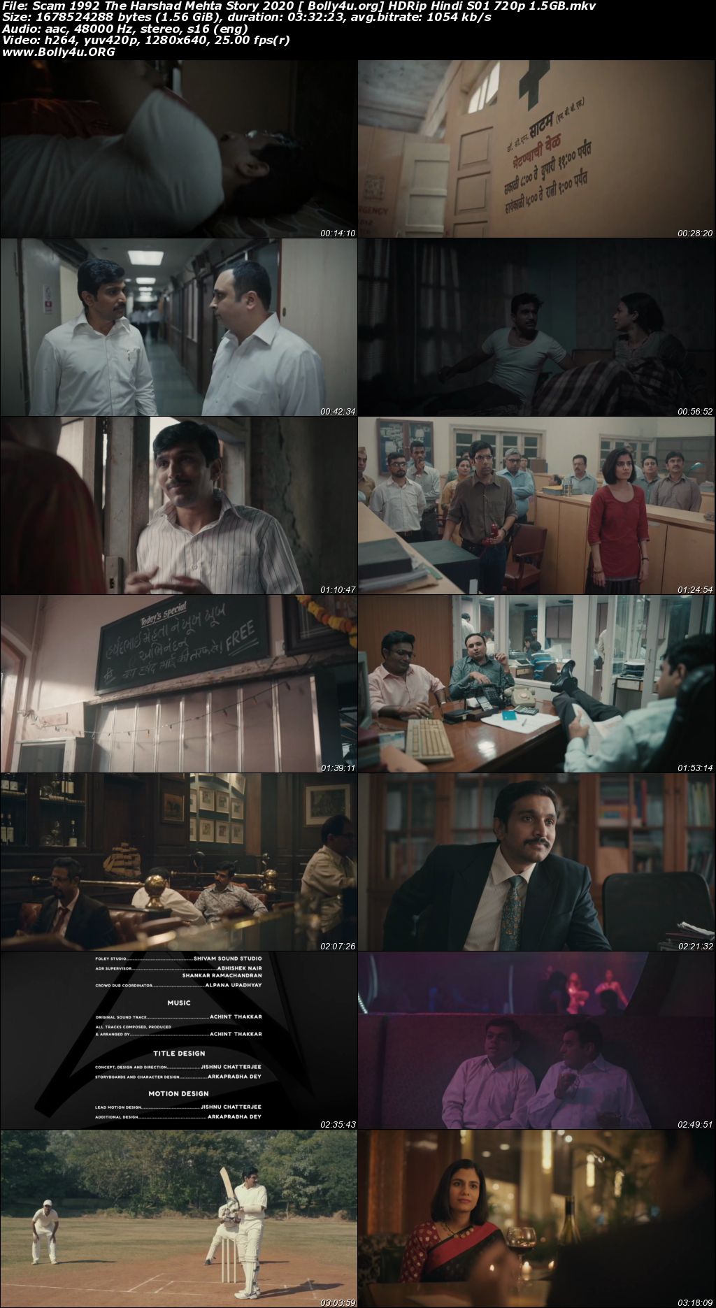 Scam 1992 (2020) WEB-DL 1.5GB Hindi Complete S01 Download 720p