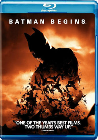 Batman Begins 2005 BRRip 500Mb Hindi Dual Audio 480p