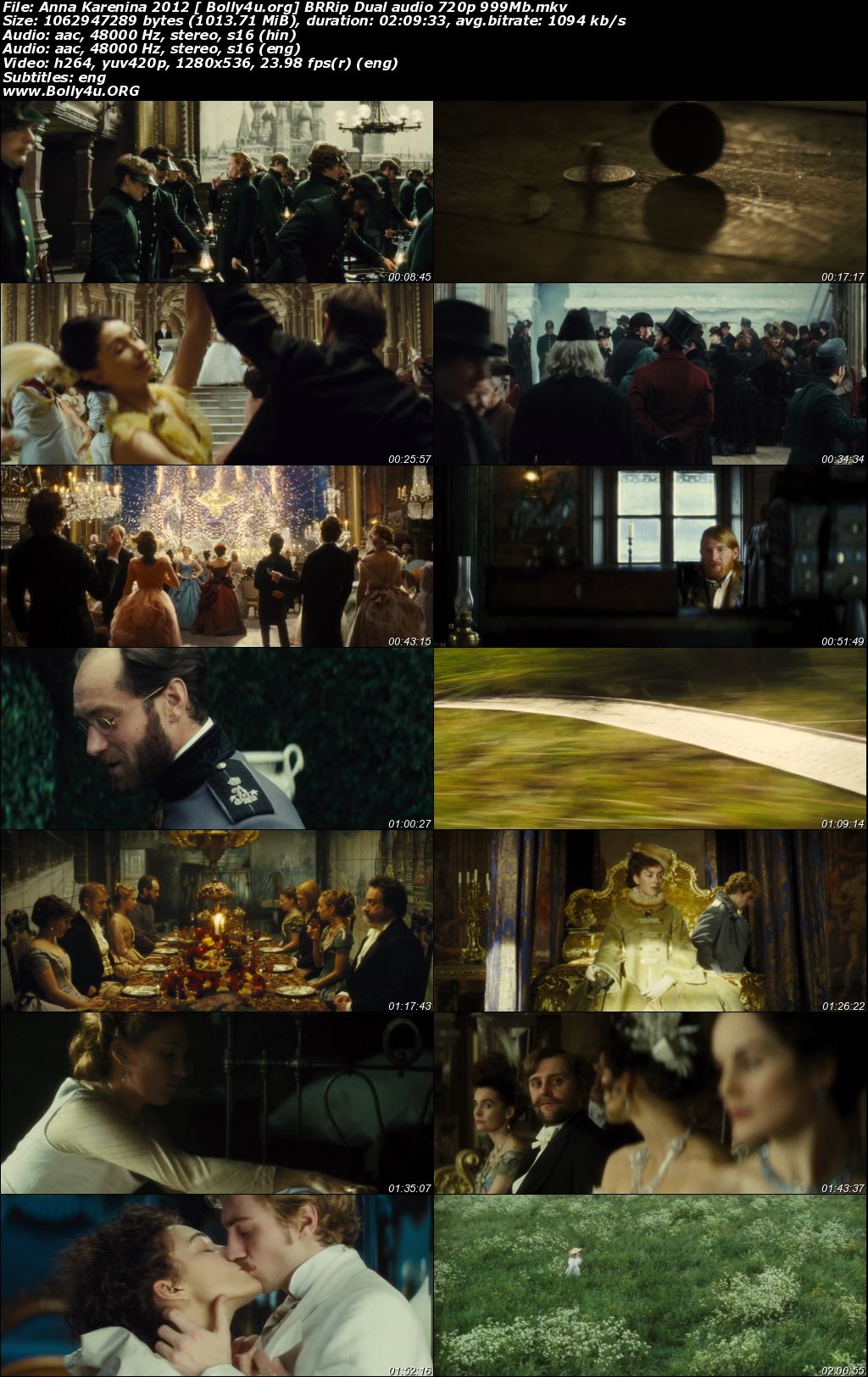 Anna Karenina 2012 BRRip 400Mb Hindi Dual Audio 480p Download