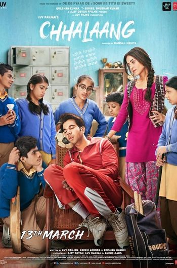 Chhalaang 2020 WEB-DL 1.1Gb Hindi Full Movie Download 720p