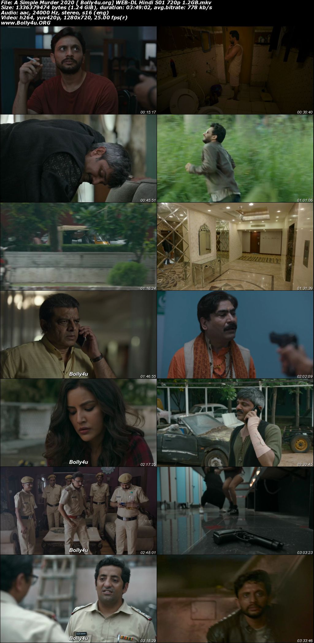 A Simple Murder 2020 WEB-DL 1.2Gb Hindi S01 Download 720p