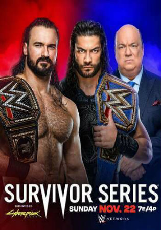 WWE Survivor Series 2020 WEBRip 800Mb PPV x264 Watch Online Free Download bolly4u