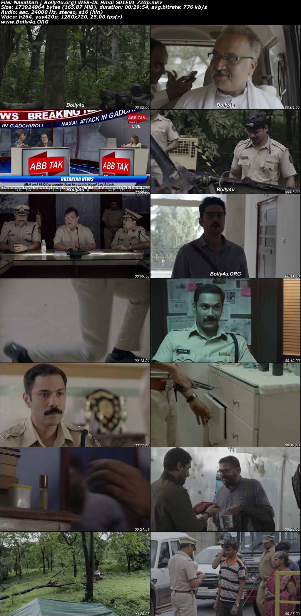 Naxalbari 2020 WEB-DL 1.3Gb Hindi Complete S01 Download 720p