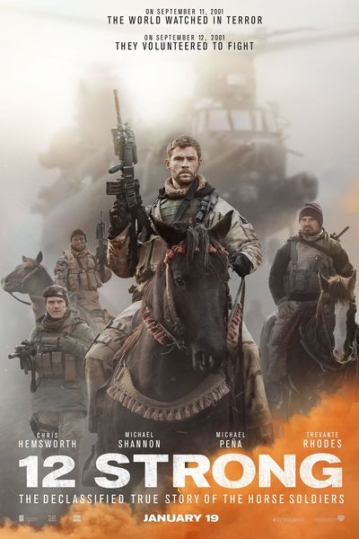 12 Strong (2018) BluRay Dual Audio [Hindi (HQ Dubbed) & English] 1080p 720p 480p [with ADS!] | Full Movie