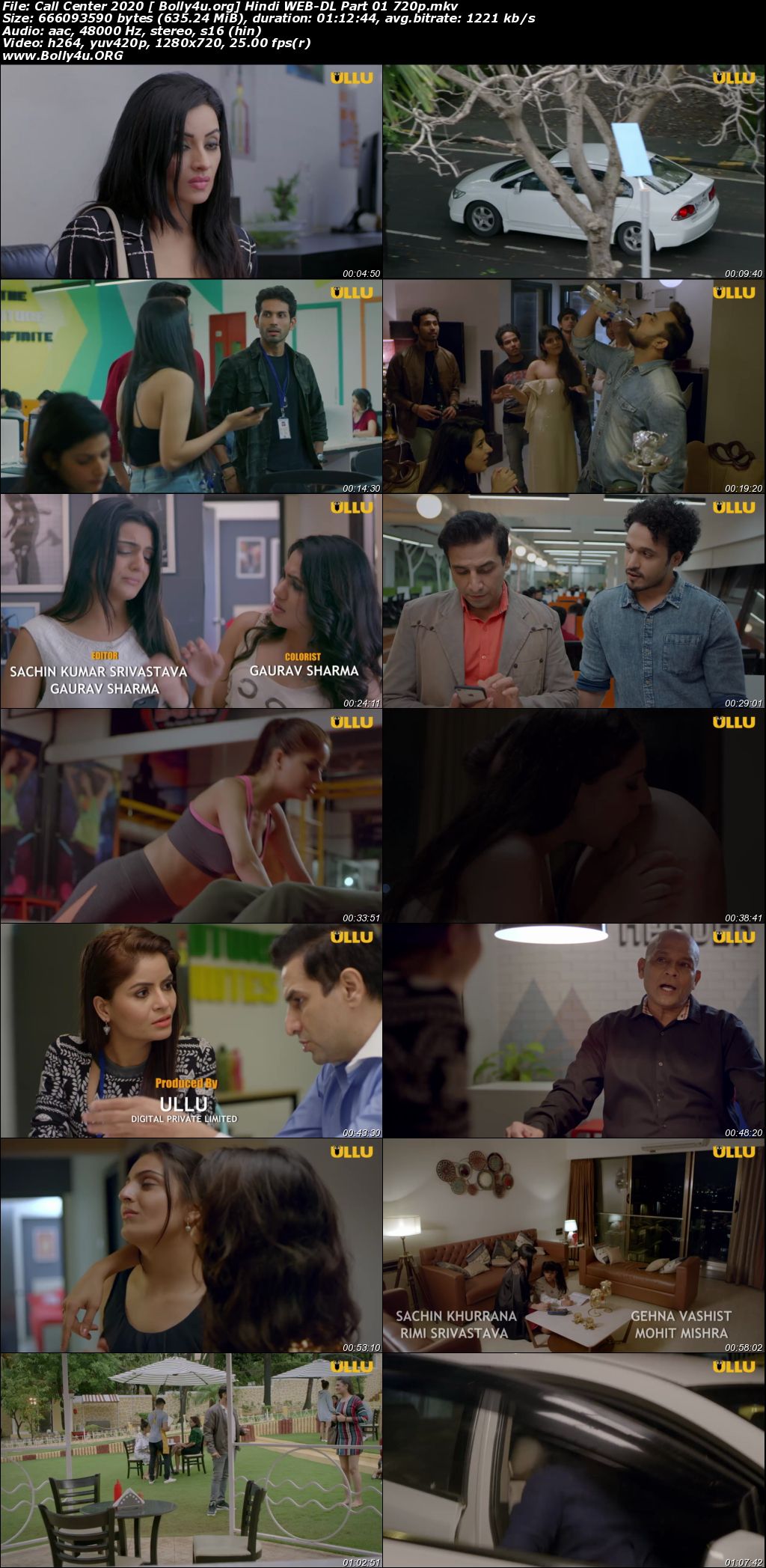 Call Center 2020 WEB-DL 900Mb Hindi Complete S01 Download 720p