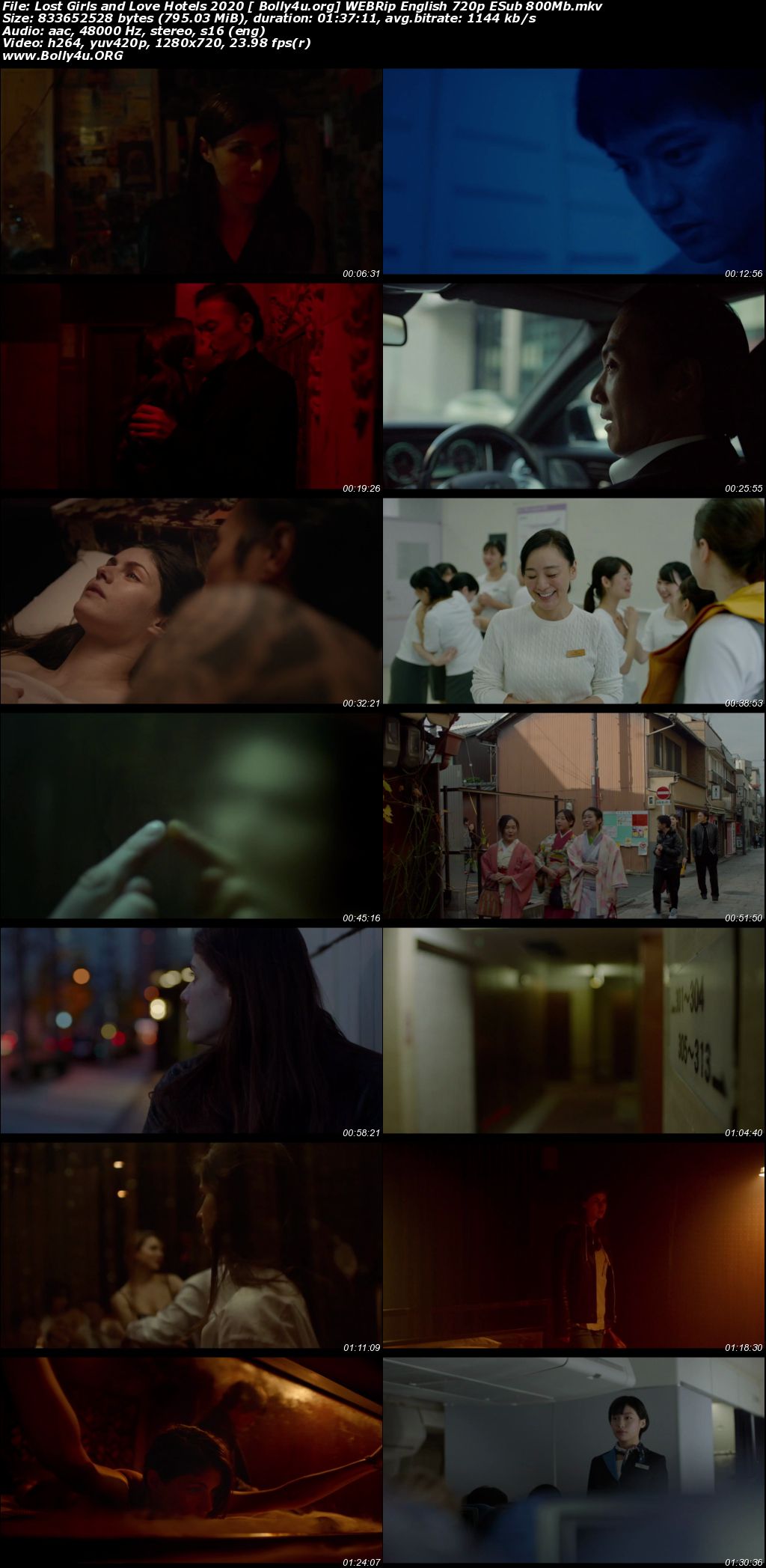 Lost Girls and Love Hotels 2020 WEBRip 300MB English 480p ESub Download