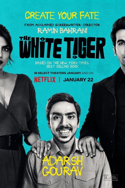The White Tiger (2021) WEB-DL Hindi DD5.1 1080p 720p 480p x264 HD | Full Movie [NetFlix Film]