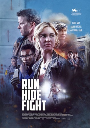 Run Hide Fight 2020 WEB-DL 350MB English 480p ESub Watch Online Full Movie Download bolly4u