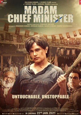Madam Chief Minister 2021 Pre DVDRip 400MB Hindi 480p Watch online Free download bolly4u