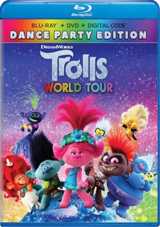 Trolls World Tour 2020 BluRay 300MB Hindi Dual Audio 480p