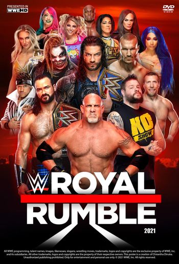 WWE Royal Rumble 2021 PPV WEBRip 720p & 480p x264 | Full Show