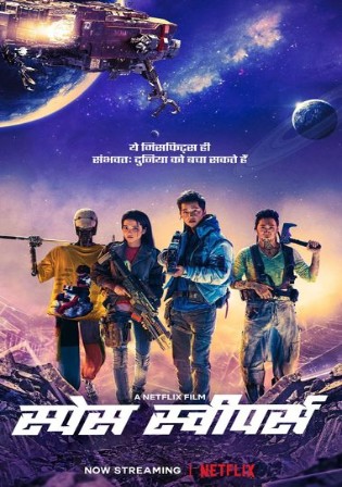 Space Sweepers 2021 WEB-DL 450MB Hindi Dual Audio 480p