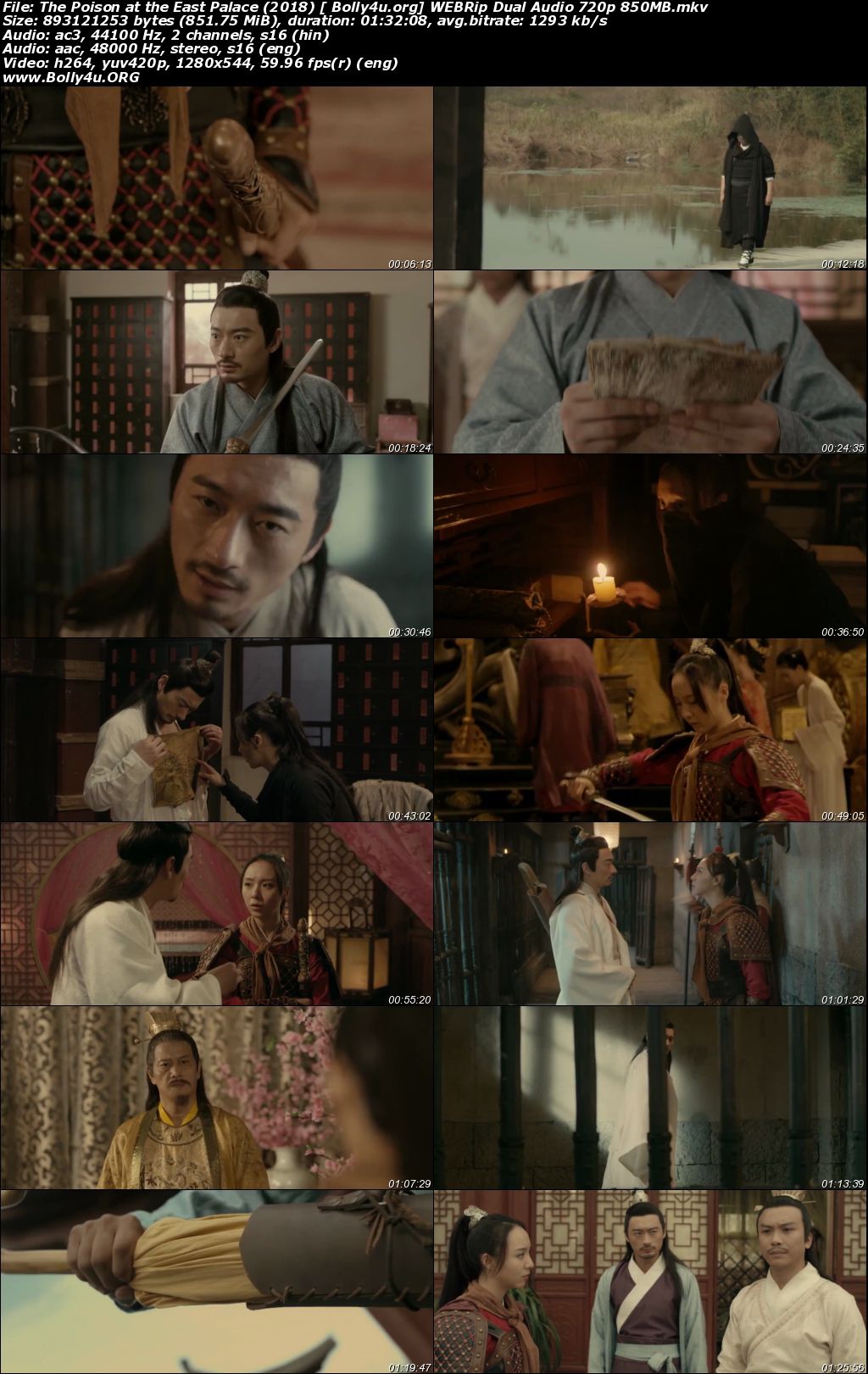 The Poison at the East Palace 2018 WEBRip 300MB Hindi Dual Audio 480p Download