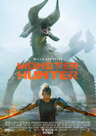 Monster Hunter 2020 WEB-DL 350Mb Hindi Dual Audio 480p Watch online Full Movie Download bolly4u