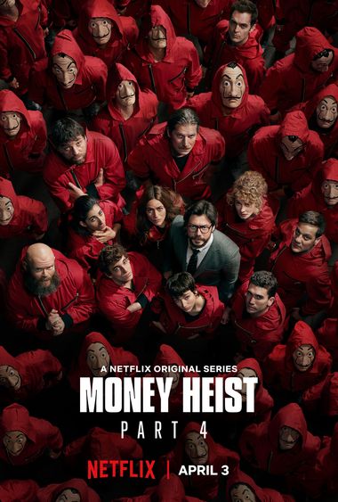 Money Heist (Season 4) WEB-DL Dual Audio [Hindi DD5.1 & English] 1080p 720p 480p x264/10Bit HEVC [ALL Episodes] | NF Series