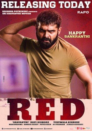 Red 2021 WEB-DL 400Mb Telugu 480p ESubs Watch Online Full Movie Download bolly4u