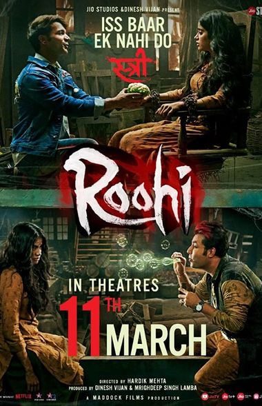 Roohi (2021) WEB-DL [Hindi DD5.1] 1080p 720p 480p [x264/HEVC] HD | Full Movie [NetFlix]