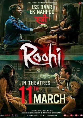 Roohi 2021 Pre DVDRip 400MB Hindi Movie Download 480p Watch Online Free Bolly4u