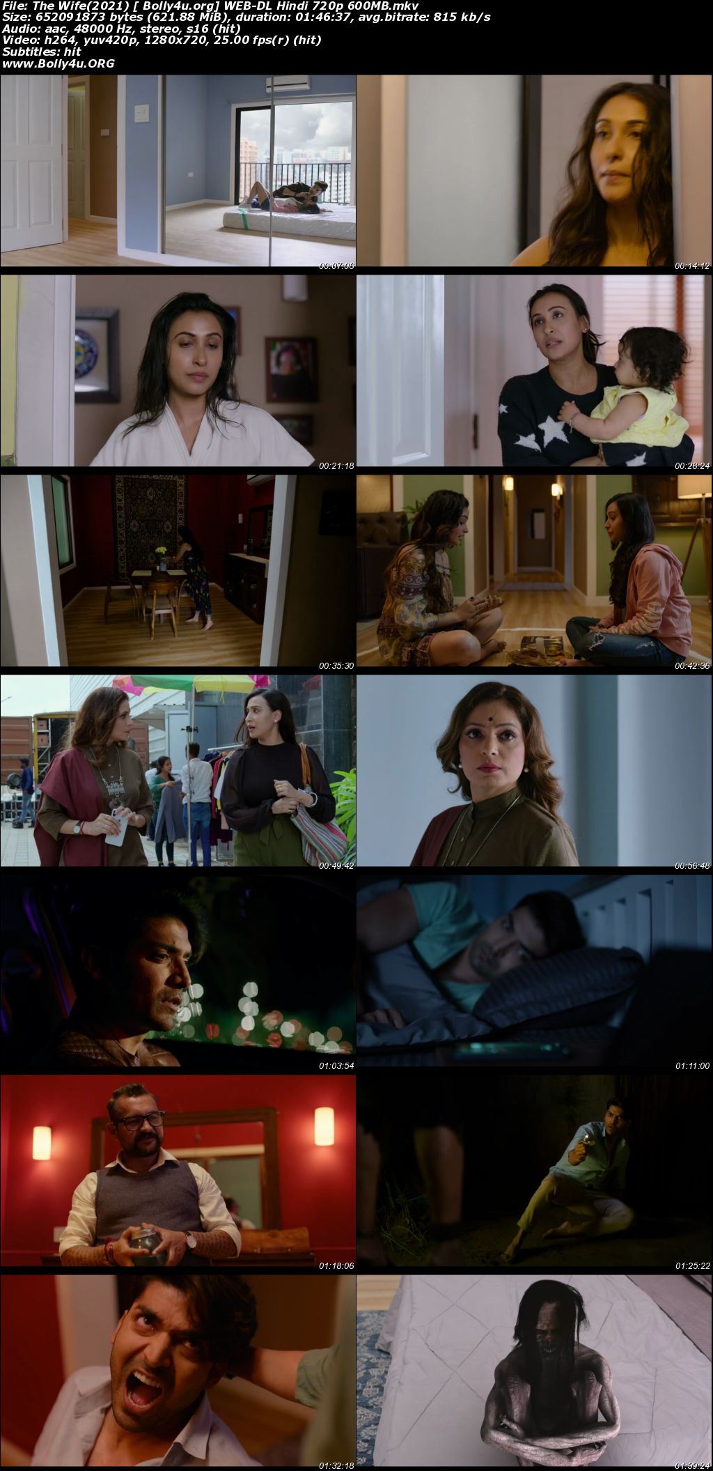 The Wife 2021 WEB-DL 600Mb Hindi 720p Download
