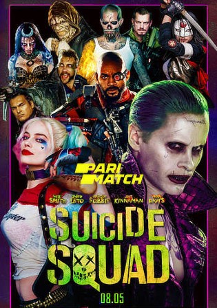 Suicide Squad 2016 BluRay 400Mb UNRATED Hindi Dual Audio 480p