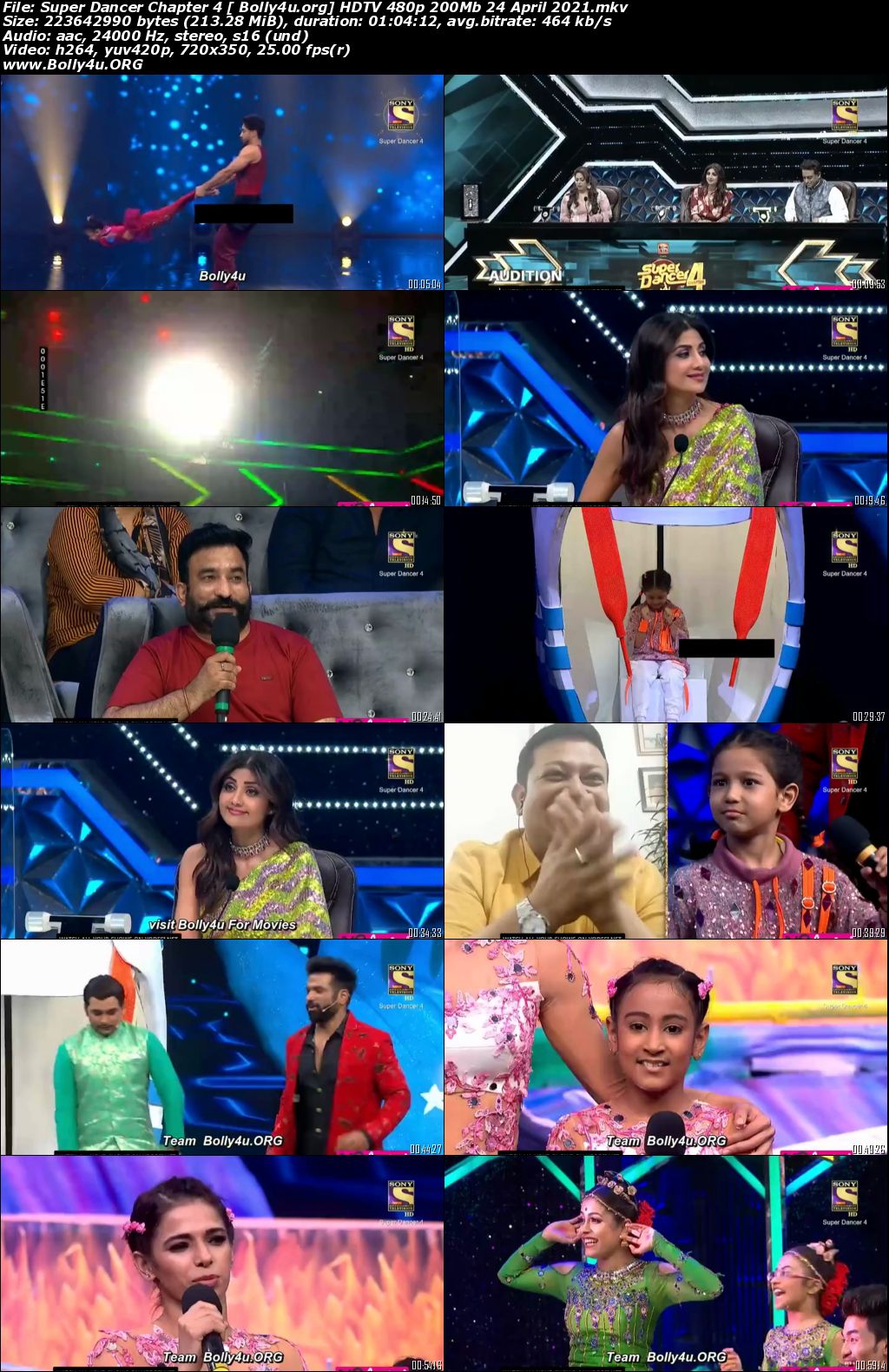 Super Dancer Chapter 4 HDTV 480p 200Mb 24 April 2021 Download