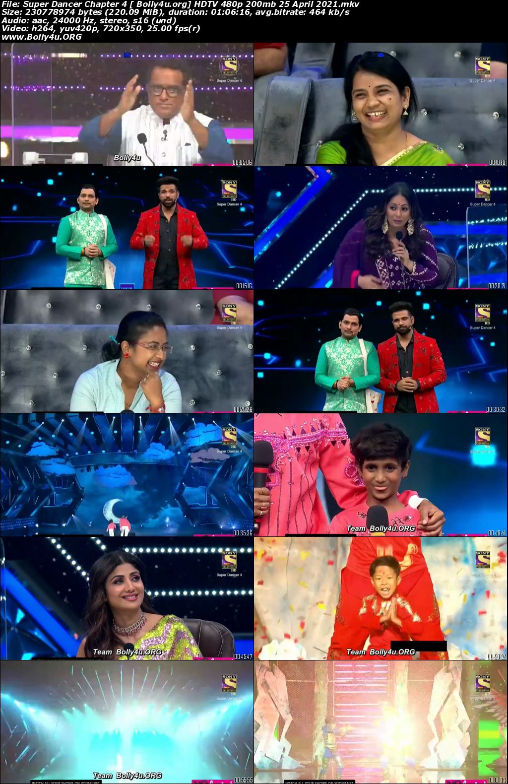 Super Dancer Chapter 4 HDTV 480p 200mb 25 April 2021 Download