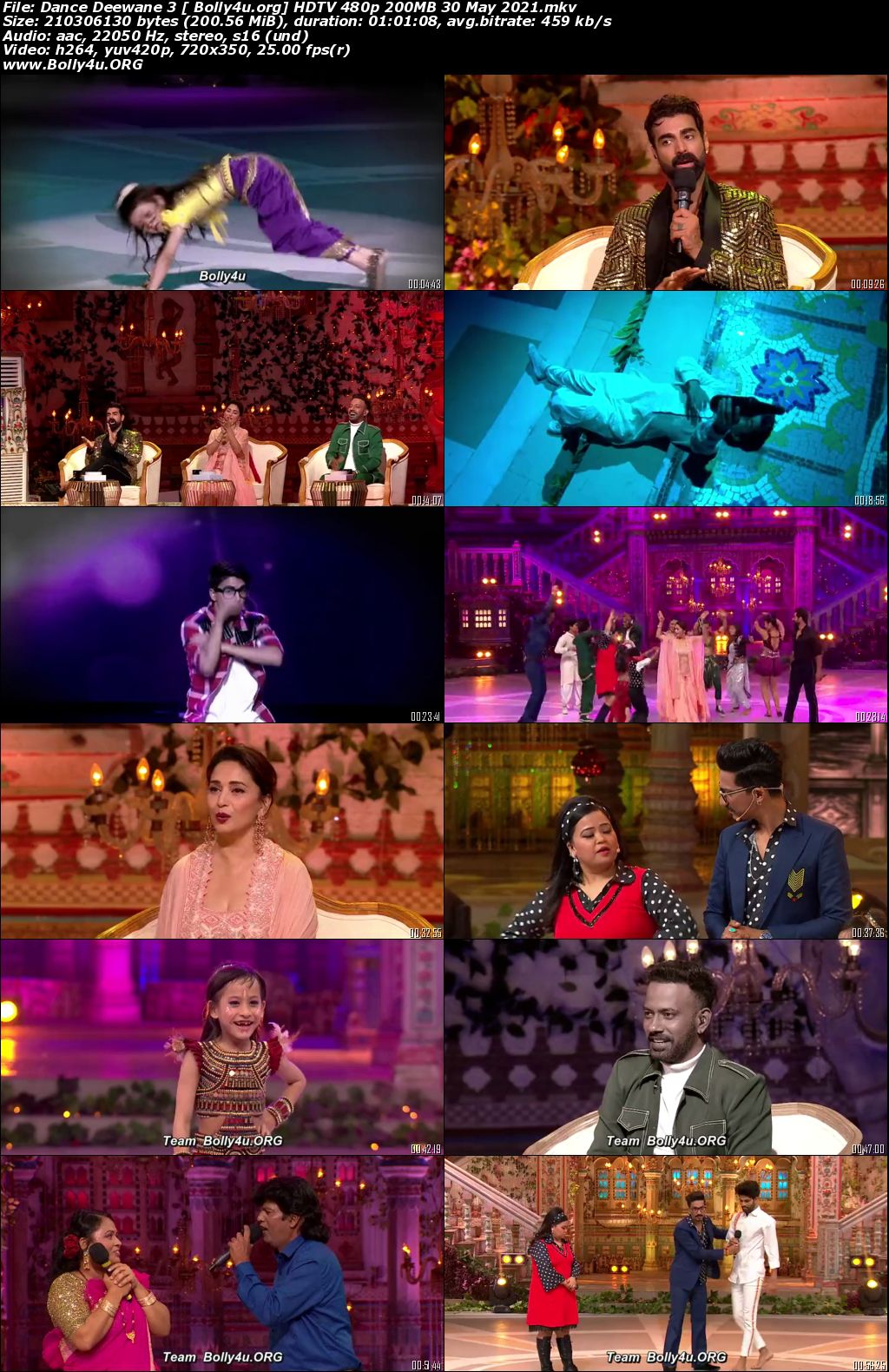 Dance Deewane 3 HDTV 480p 200MB 30 May 2021 Download